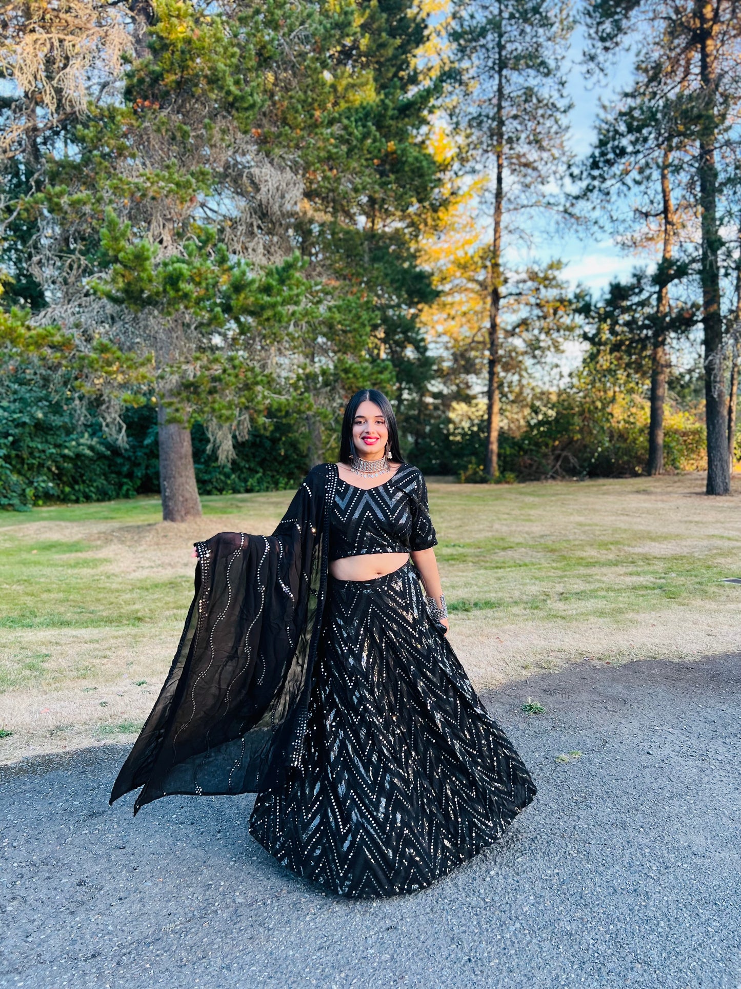Black Lahenga