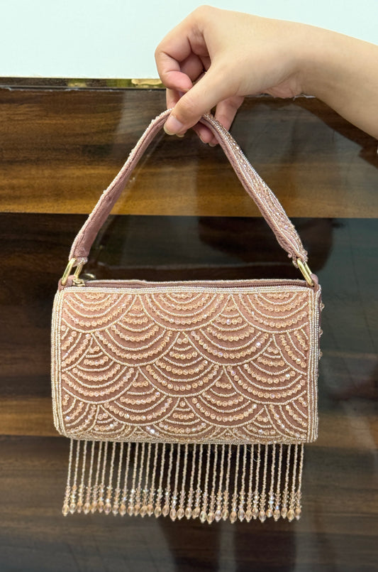 Blush Pink Party Handbag