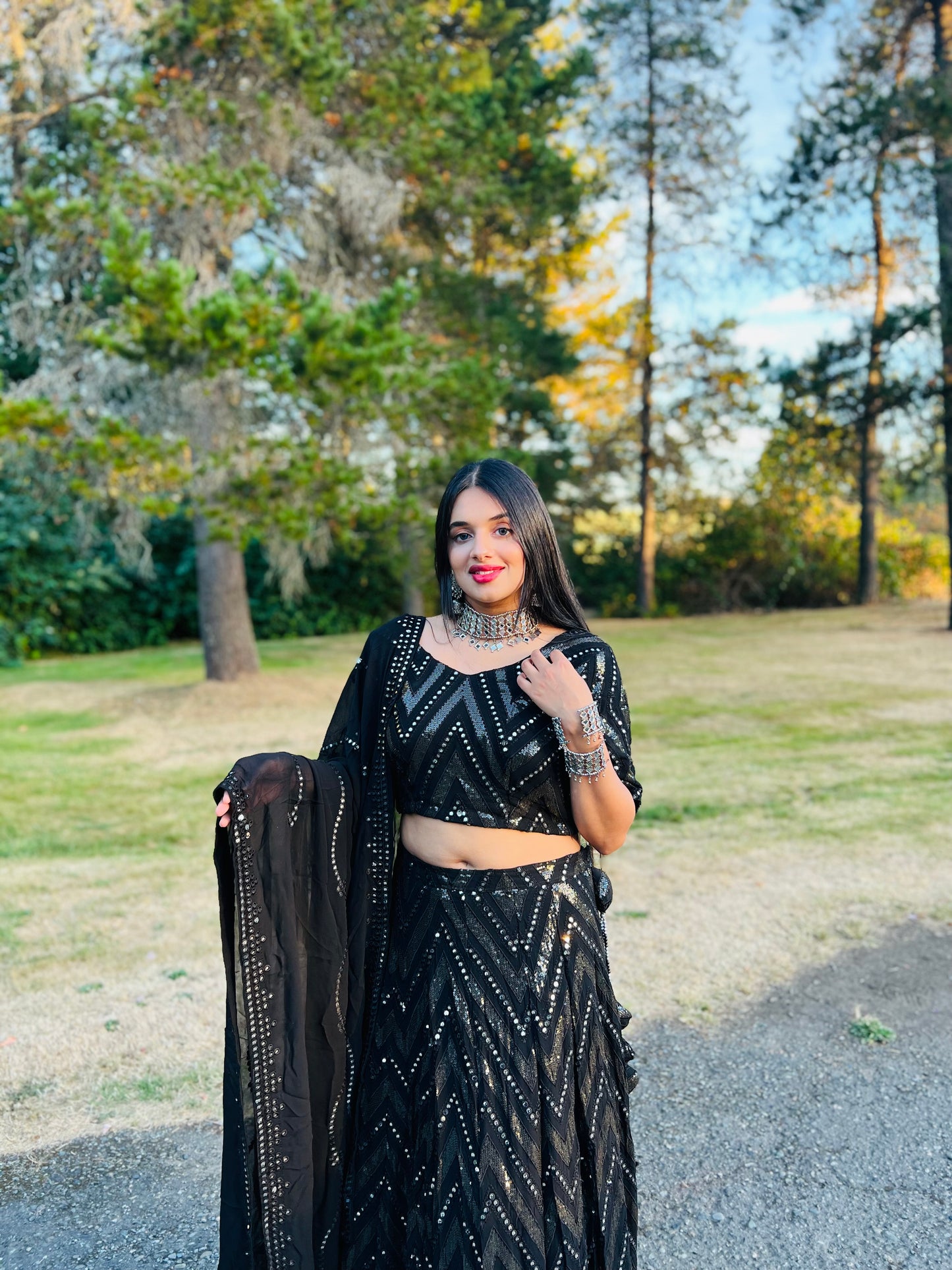 Black Lahenga