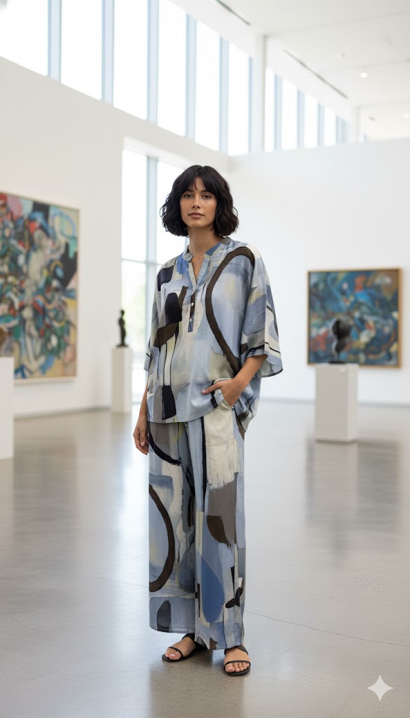 Light Blue and Black Set