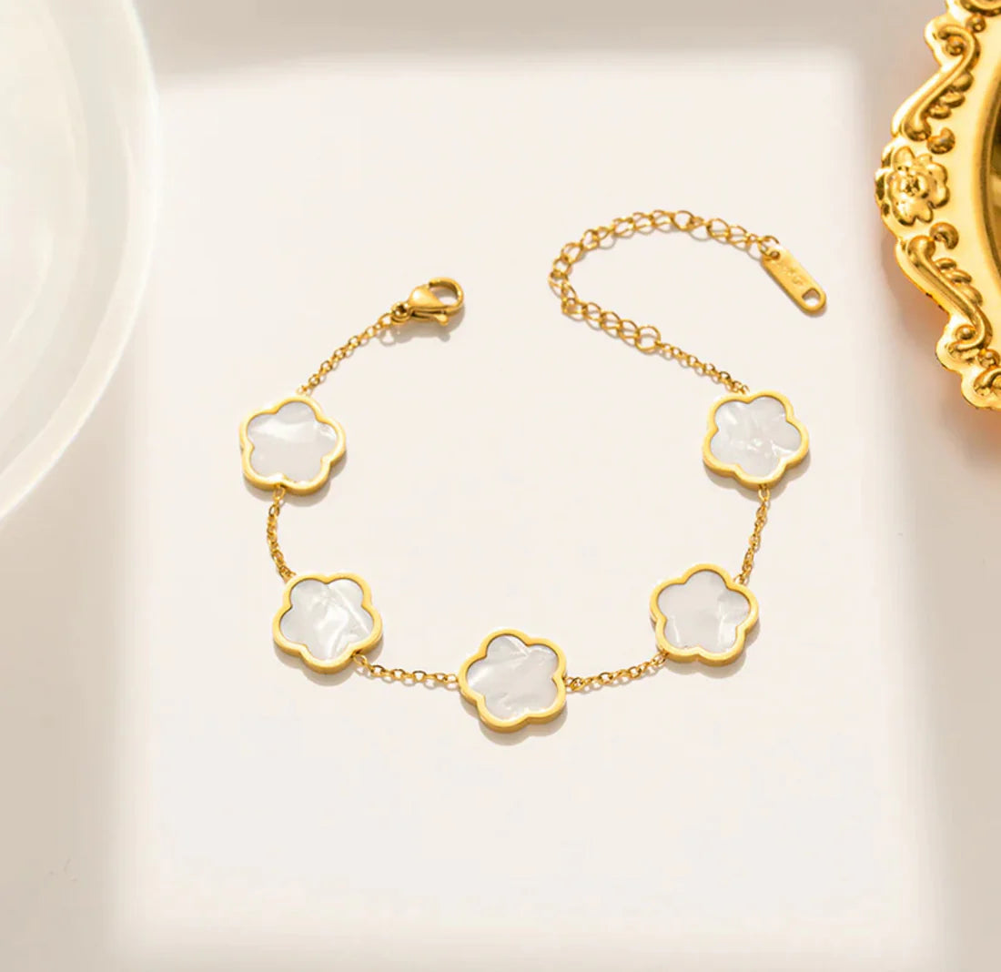 White Clover bracelet
