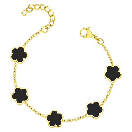 Black clover bracelet